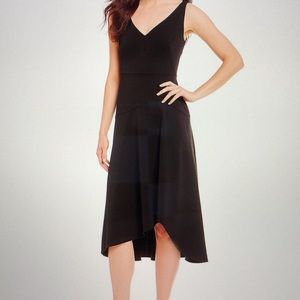 Calvin Klein A-Line Asymmetrical Hem Dress